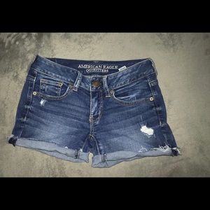 American Eagle shorts.